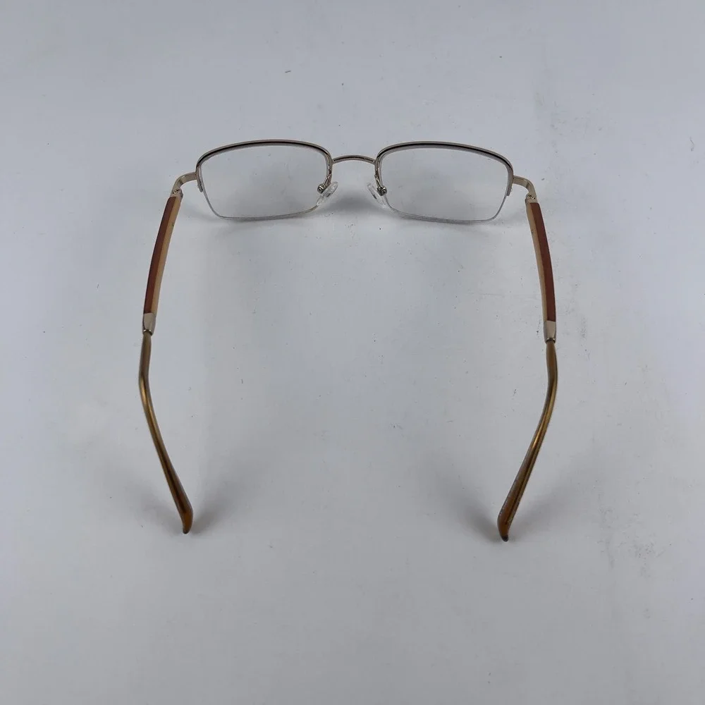 Saki By Modo 804 Women's Eyeglasses Frame Brown Plastic Half Rim 52-19-140‎ mm